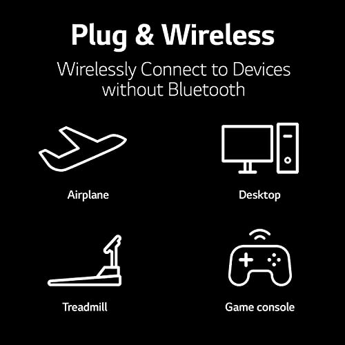 Image of LG Tone Free FP9, Active Noise Cancellation, UV Nano, Plug n Wireless, Meridian Sound, 24 Hrs Battery, Find My Earbuds, Fast Charging, 3D Sound, whishper Mode, TONEFree App (White)