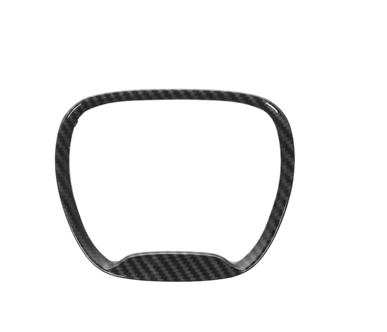 Interior Trim Accessory for Dodge for Challenger for Durango for Charger 2015-2022 Car Interior Mouldings Steering Wheel Decoration Cover Trim Sticker Car Interior(Carbon Fibre)