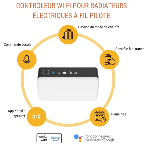 Radiateur connecté avec le module eCosy Konyks pour une maison chaleureuse - 3