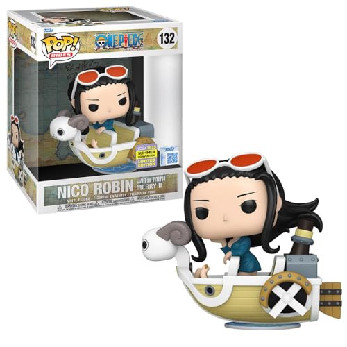 Funko Pop! Rides Deluxe Nico Robin con Mini Merry II