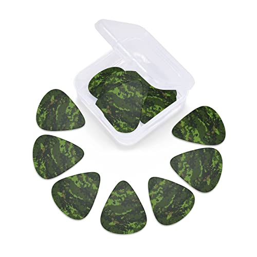 Médiators de guitare 12-Pack Green Army Digital Camouflage médiators pour guitare électrique guitare acoustique diverses… - Les Beatles, Paul McCartney, John Lennon, RIngo Starr, George Harrison Médiators de guitare 12-Pack Green Army Digital Camouflage médiators pour guitare électrique guitare acoustique diverses… – Image 6