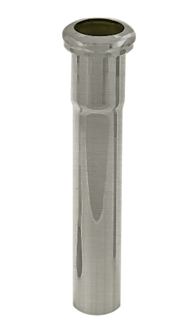 D420-07 1-1/4" OD x 8" Slip Joint Extension Tube, Satin Nickel