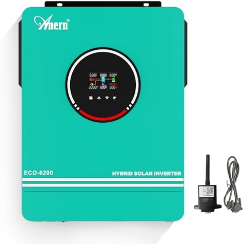 Inverter Ibrido ETREPOW 2400W 24V A 230V Con Regolatore Solare MPPT - Per Batterie E Pannelli - Foto 4