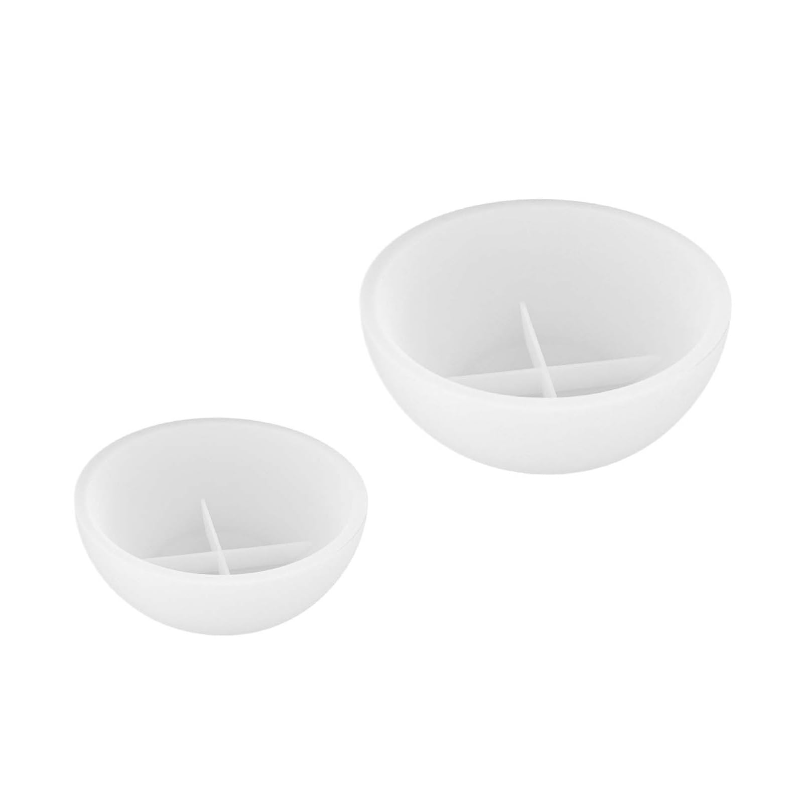 Tsophreniq Round Bowl Silicone Molds for Resin Casting Making Container Flowerpot Concrete Planter Home Decoration Elastomer Cast for Making