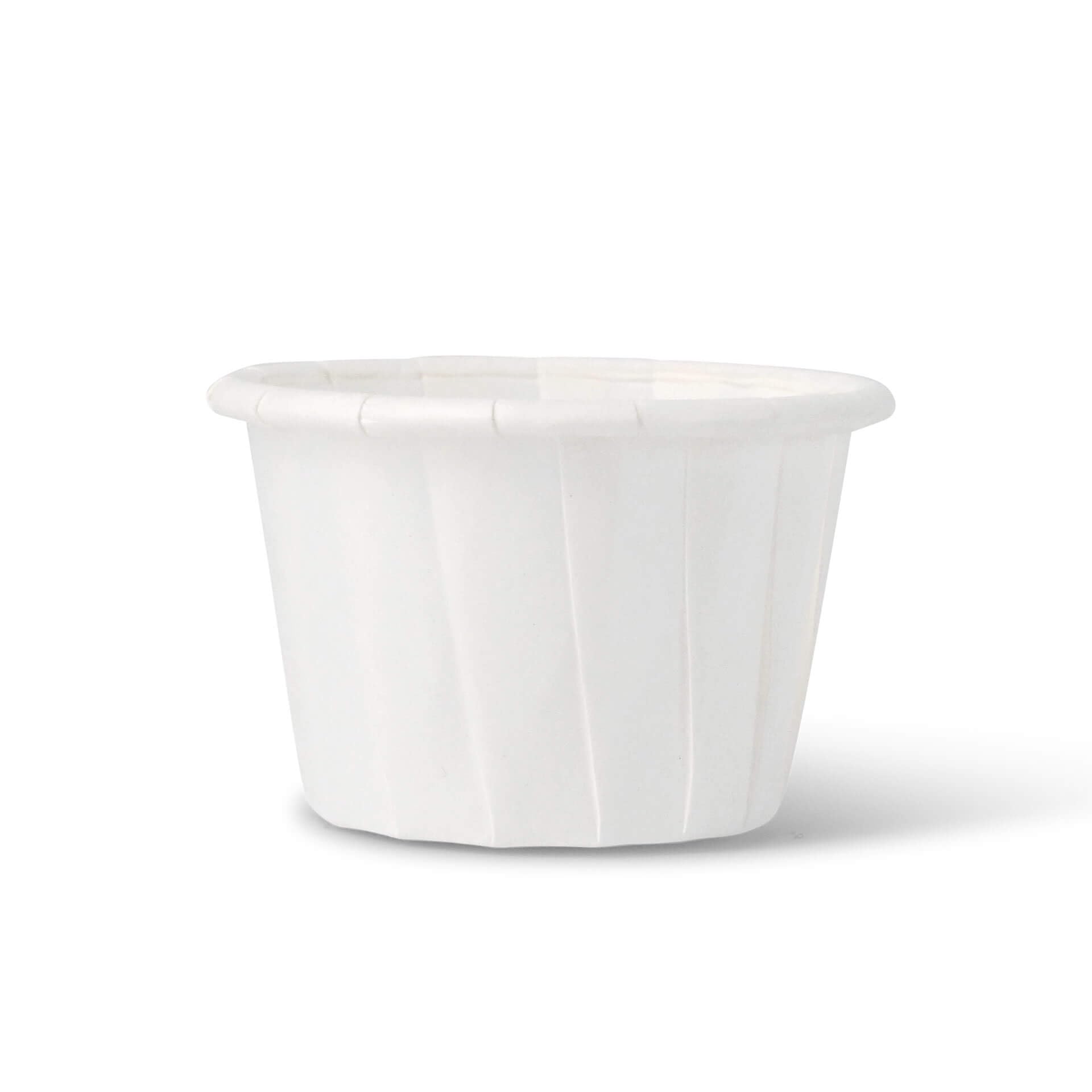 BIOZOYG 5000x pequeños tazones para Dips, salsas, Fingerfood, mermelada mini tazas para porción 30 ml redondo blanco tazas de papel con recubrimiento orgánico 100% biodegradable