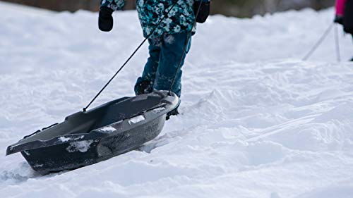 Pelican - Nomad 40 - LFT40PC06 - Multi-Purpose Utility Sled –– Toboggan – Heavy-Duty Polyethylene – High Walls – Safe and Secure (2019 Version)