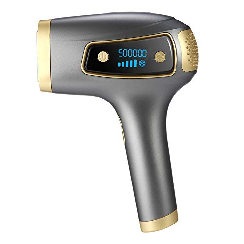 Laser Hair Removal, Dr. Raderm Permanent IPL Hair Removal Device for Women & Men, Painless Ice Compress Epilation - Home Use Hair Remover System for Bikini line, Legs, Arms, Armpits, Facial, Body