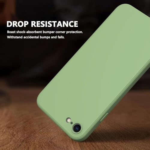Image of for iPhone 16e Case Green, Scratch Resistant with Soft Touch, Slim Thin Phone Cover for iPhone 16e