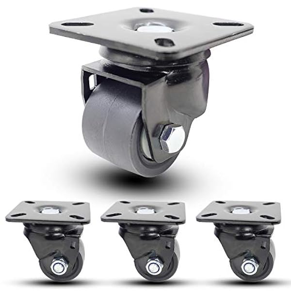 Casoter J38 Series juego de ruedas de nailon de alta resistencia