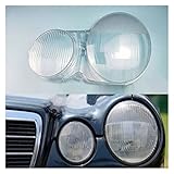 Material: Material plástico transparente, fuerte y duradero. Mejore la apariencia elegante y atractiva de su automóvil y se vea muy fresco.