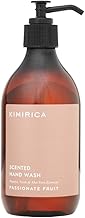 Kimirica Passionate Fruit Scented Hand Wash 300ml | Tropical Fruity Fragrance, Hydrating Formula Clear Gel Texture Handwash For Deep clean and Moisturize hand 100% Vegan & Paraben Free