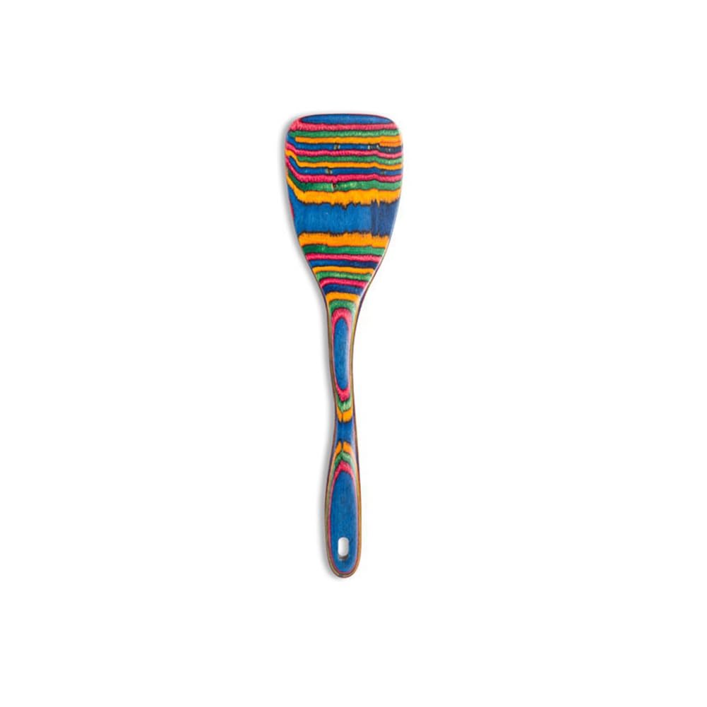 Juego de Cucharas de Sopa de Utensilios de Cocina de Madera de Piezas, Suministros de Cocina de Madera, Espátula Grande y Colorida Antiadherente, Herramientas de Cocina