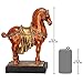 Design Toscano Emperors Tang Horse Asian Decor Statue, 13 Inch, Full Color