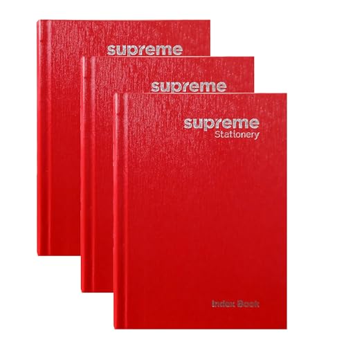 Cahier d index A5 pour ne plus perdre vos notes importantes lot de 3 lignés