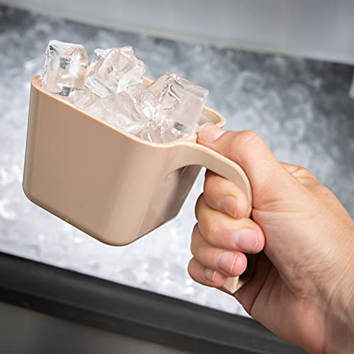 Vaso medidor con asa en U de policarbonato 12 onzas miniatura 4