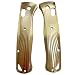 Aibote 1 Pair Solid Brass Handle Scales Replacement Grips Designed for Benchmade Bugout 535 DIY Tool Handles Patch