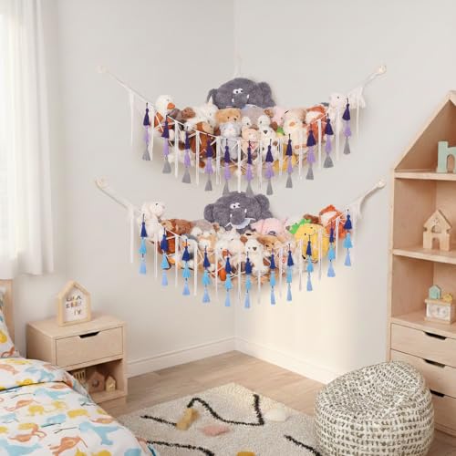 Hamaca de macramé tejida a mano Pretty Jolly con borlas decorativas 7