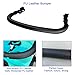 Feliliber Baby Stroller Accessories Bumper Bar, Crossbar Compatible with gb Pockit+ All City, All-Terrain, Cybex Libelle, Orfeo Strollers，PU Leather Surface (All-Terrain Armrest) (Small Size)