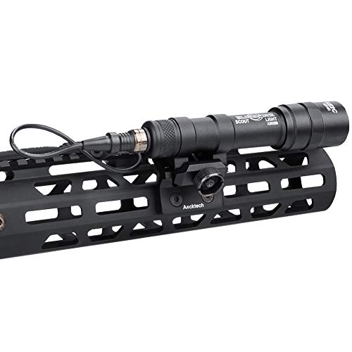 image for Aecktech 2 Sets Compatible Mloks/Keymods 45 Degree Offset Light/Optic 