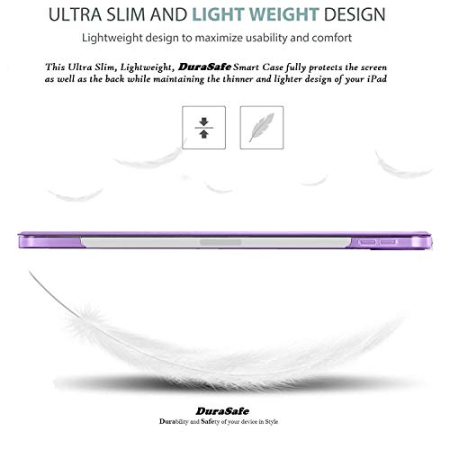 Image of DuraSafe Cases for iPad Pro 12.9 inch 6th 5th 4th Gen Case A2436 MHNF3HN /A MHNG3HN /A MNXR3HN /A MNXT3HN /A A2378 MHNF3HN /A MHNG3HN /A A2229 MY2H2HN /A MY2J2HN /A A2461 MHNH3HN /A MHNJ3HN /A - Purple