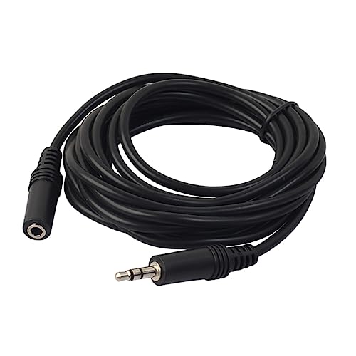 Cable auxiliar de 3.5 mm largo de 3 metros para conectar auriculares distantes sin tirones 3