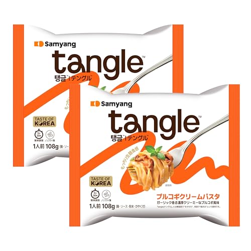 テングルブルコギクリームパスタ 108g、2袋・【韓国食品】■韓国食品■韓国食材■韓国ラーメン組み合わせは自由■ インスタントラーメン■袋ラーメン■ラーメン ■美味しいラーメン テングルブルコギクリームパスタ 108g、2袋・【韓国食品】■韓国食品■韓国食材■韓国ラーメン組み合わせは自由■ インスタントラーメン■袋ラーメン■ラーメン ■美味しいラーメン