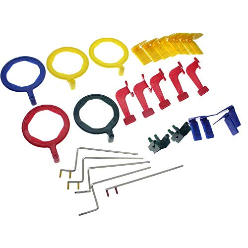 JahyShow Dental Intra Oral X-Ray Film Positioning System Complete Kit FPS 3000 XCP-DS Type Positioner Holders (1 Set Multi-Color)