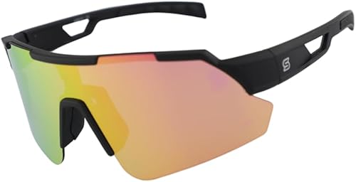 Miniatura 6 de SIERRA OPTICS Gafas de sol deportivas para hombres y mujeres, protección UV polarizada, ideales para correr, ciclismo, béisbol y deportes al aire