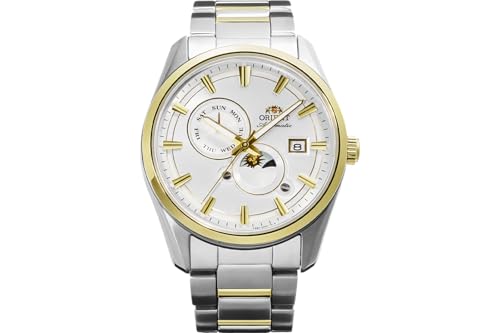 Image of Orient Stretto Day & Night | Automatic /Hand-Winding Automatic Movement | 41.5 mm Stainless Steel Contemporary Watch