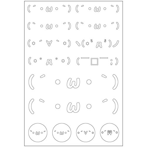 Sticker Shop Haru �當�� �Z�b�g �X�e�b�J�[ ��