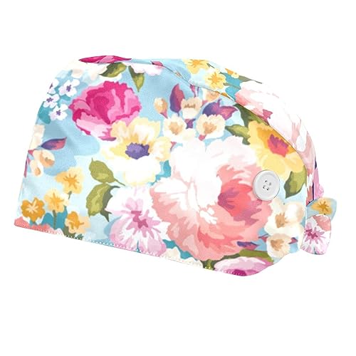 Casquettes de travail avec bandeau absorbant VERED lavables pour cuisine et soins