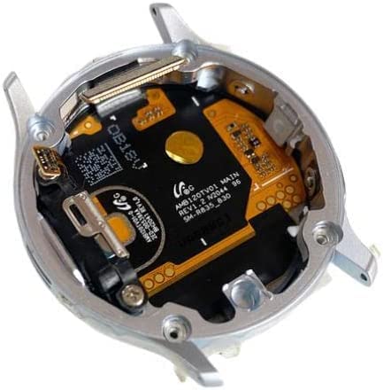 SHOWGOOD Écran tactile LCD de rechange pour montre Samsung Active 2 R820 R825 44 mm Rose avec cadre