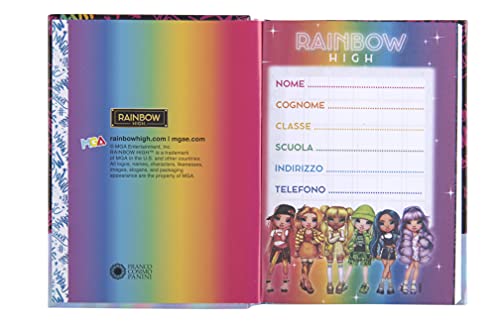Rainbow High - Diario 2021/2022 12 Mesi