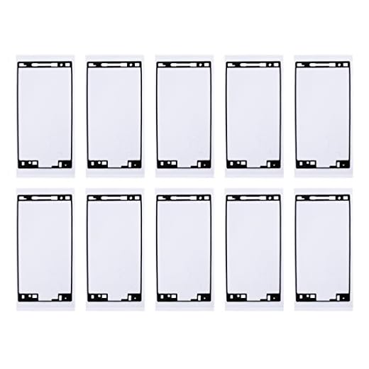 10 PCS Sony Xperia X Compact/X Mini Front Skal Adhesive från Hzzstd