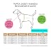 Puppia Jace Jacket Hundegeschirr Pullover Warm Winter Rautenmuster für kleine und mittelgroße Hunde, Schwarz, Größe S