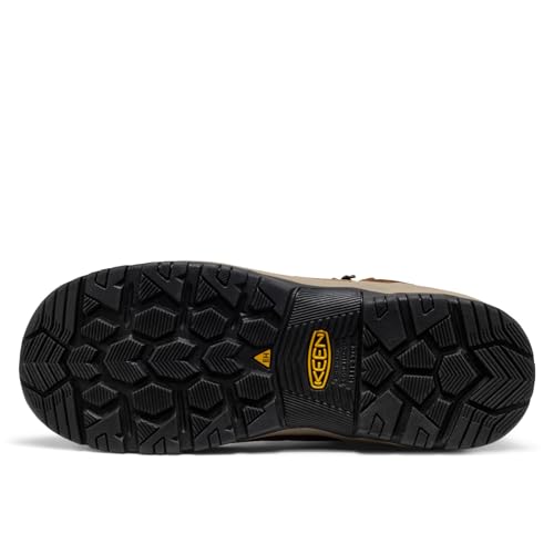Image of KEEN Utility Men's Skokie Hiker Style Mid Height Composite Toe 90 Degree Waterproof Work Boots