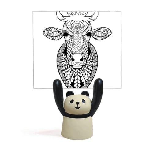 Support de mémo art déco pour ne plus perdre vos notes grâce au design grande vache