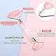 2 Stück Gua Sha Stein, Gua Sha Roller Gesicht gua sha set für Hautpflege-Routine, Gesichtsroller Face Roller für Gesicht, Hals und Körper Muskelentspannung