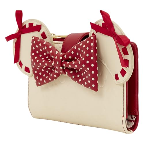 Image of Minnie Mouse Rock The Dots Coquette Flap Wallet