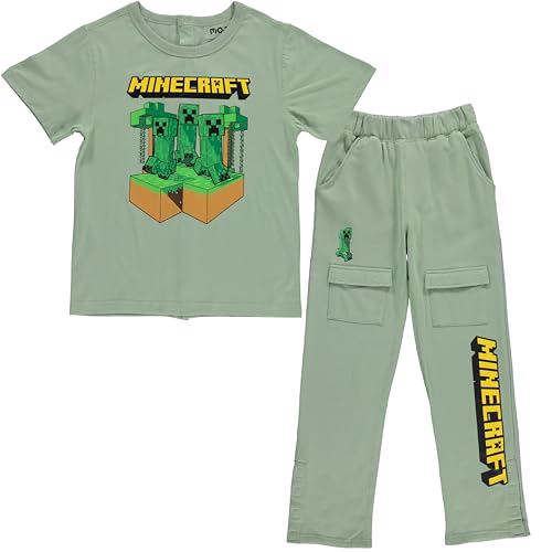 Minecraft conjunto adaptable que soluciona la comodidad diaria en ropa de juegos infantil