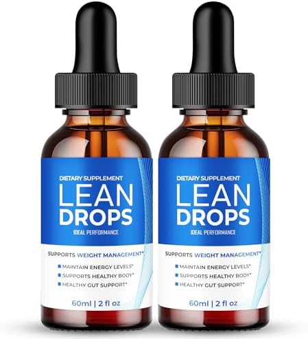 Amazon.com: Lean Drops, Official Lean Droppers Supplement - Maximum ...
