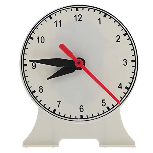 NUOBESTY Telling Teaching Clock Children Learning Clock Model Student Classroom 12cm