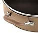 Anolon Advanced Hard Anodized Nonstick Stock Pot/Stockpot with Lid, 7.5 Quart, Bronze Brown