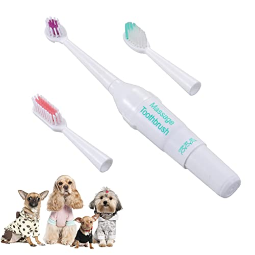 BESPORTBLE Electric Toothbrush for Dogs Pet Care Waterproof Travel Toothbrush Random