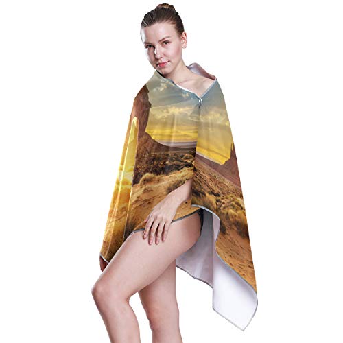 linomo Badetuch Sunset at The Sisters in Monument Tal American USA Saugfähig Schnell trocknend Badwäsche Bad Duschtücher für Kinder Mädchen Jungen Erwachsene für 21,99 EUR bei Amazon Bild: linomo Badetuch Sunset at The Sisters in Monument Tal American USA Saugfähig Schnell trocknend Badwäsche Bad Duschtücher für Kinder Mädchen Jungen Erwachsene für 21,99 EUR bei Amazon