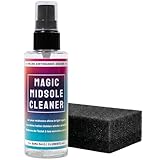 Bama Kit Detergente Magic - Spray Biodegradabile per Suole di Scarpe da Ginnastica con Spugna - Certificato Oeko-Tex® - 100 ml
