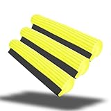 PVA Sponge Roller Mop Head Refills - Yellow 3 Pack