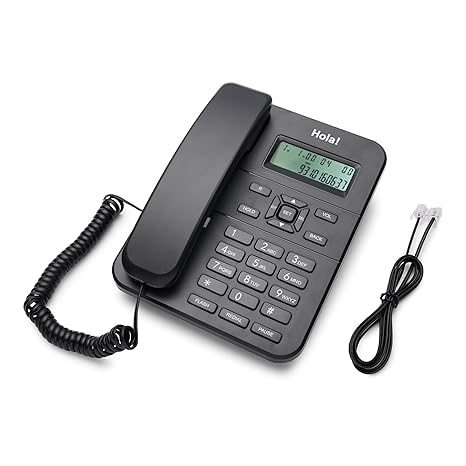Image of Hola! TF 310n,TEC Certified, Caller ID LCD Display, Ringer LED, DTMF /FSK Compatible, Adjustable Handset /Ringer Volume
