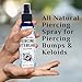Body Candy Piercing Aftercare Spray - Saline Cleaning Solution for Nose Belly Ear Piercing - Piercing Bump Removal Keloid Treatment - Natural Sea Salt Cleaner - Made in USA