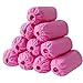 Dxcaicc 600 Pcs(300 Pairs) Reusable Boot & Shoe Covers,Shoe Covers-Disposable for Indoors, Non Slip Shoe Covers, One Size Fits Most, Keep Floors Carpets Office Rooms Clean,Pink